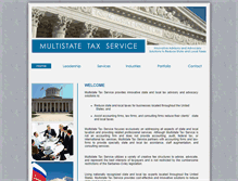 Tablet Screenshot of multistatetaxservice.com